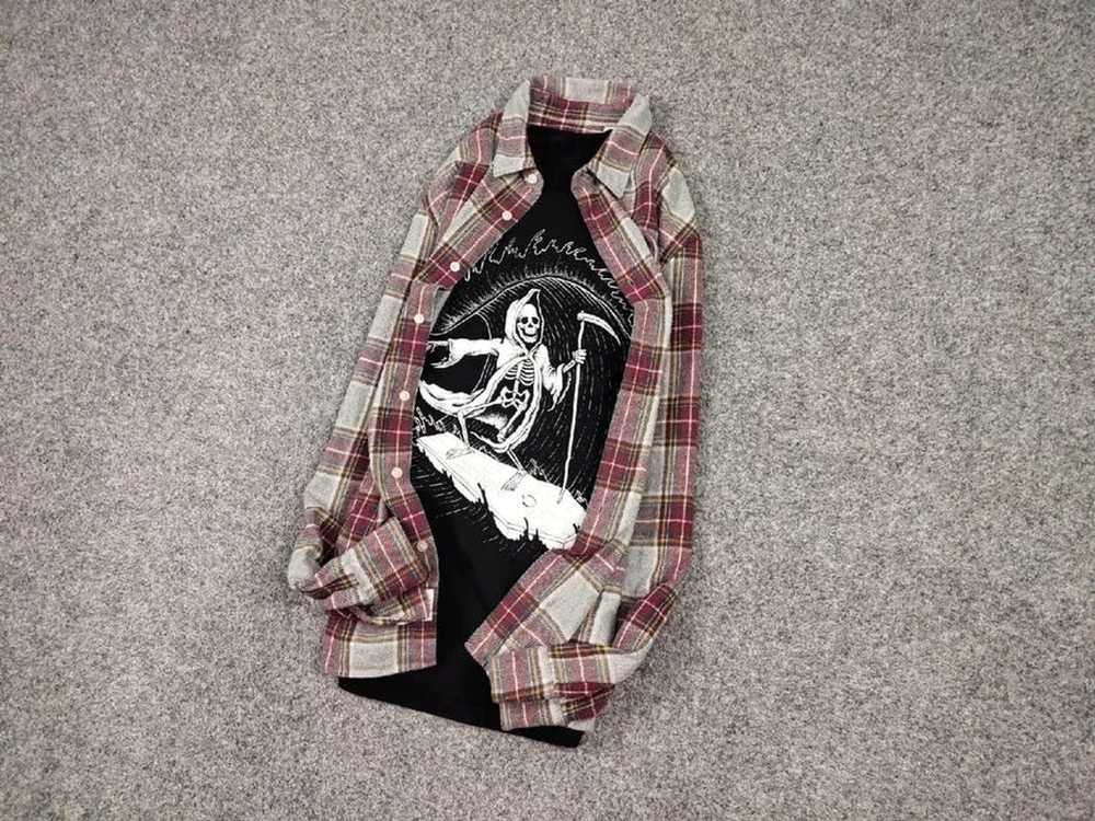 Flannel × Streetwear × Vintage Vintage Levis Flan… - image 3