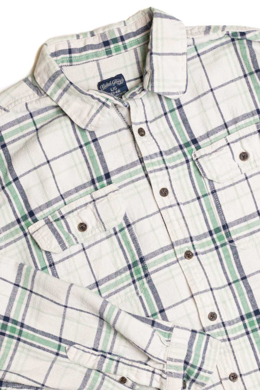 Faded Glory Flannel Shirt 5033 - image 2