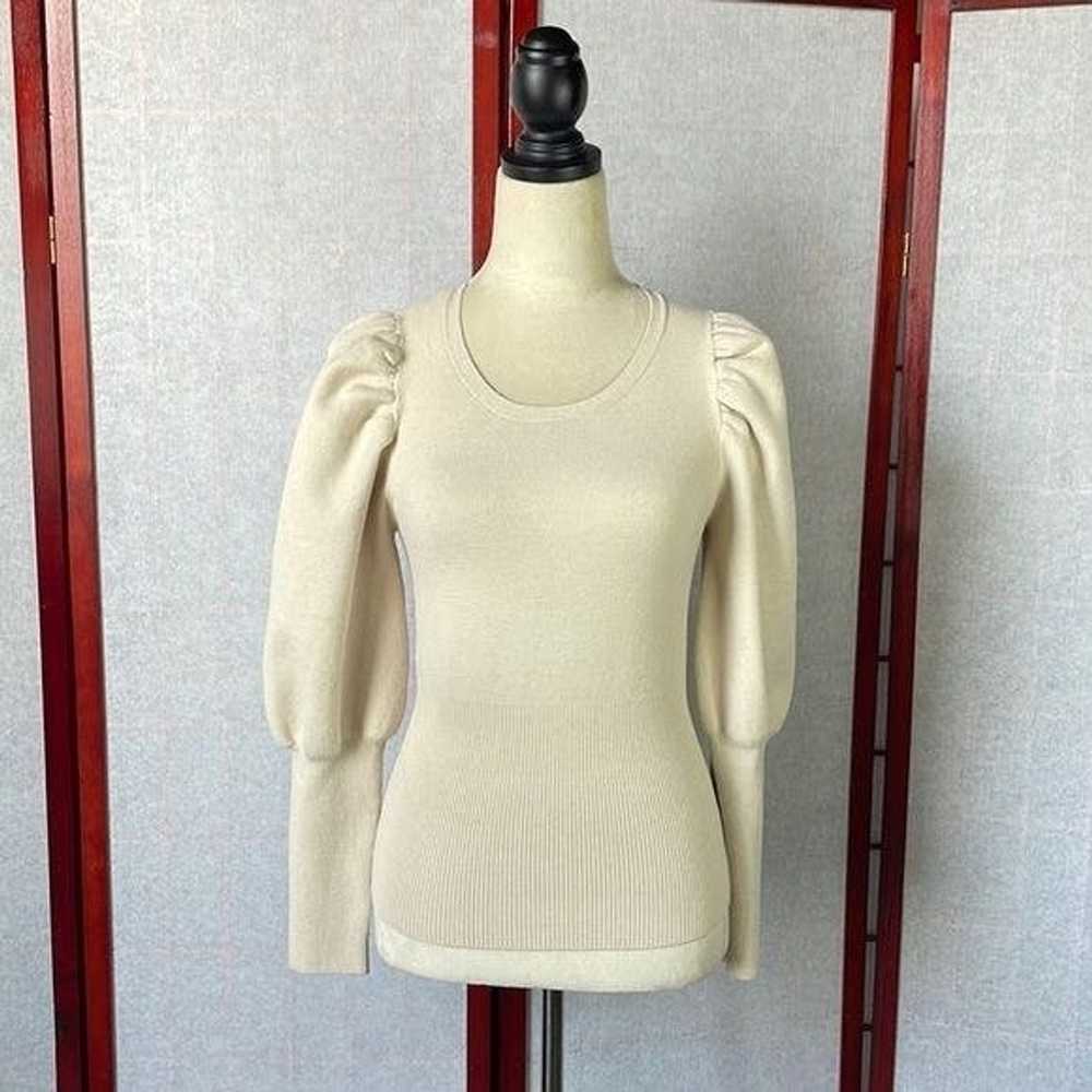Zara Zara Knit Balloon Sleeve Sweater - image 4