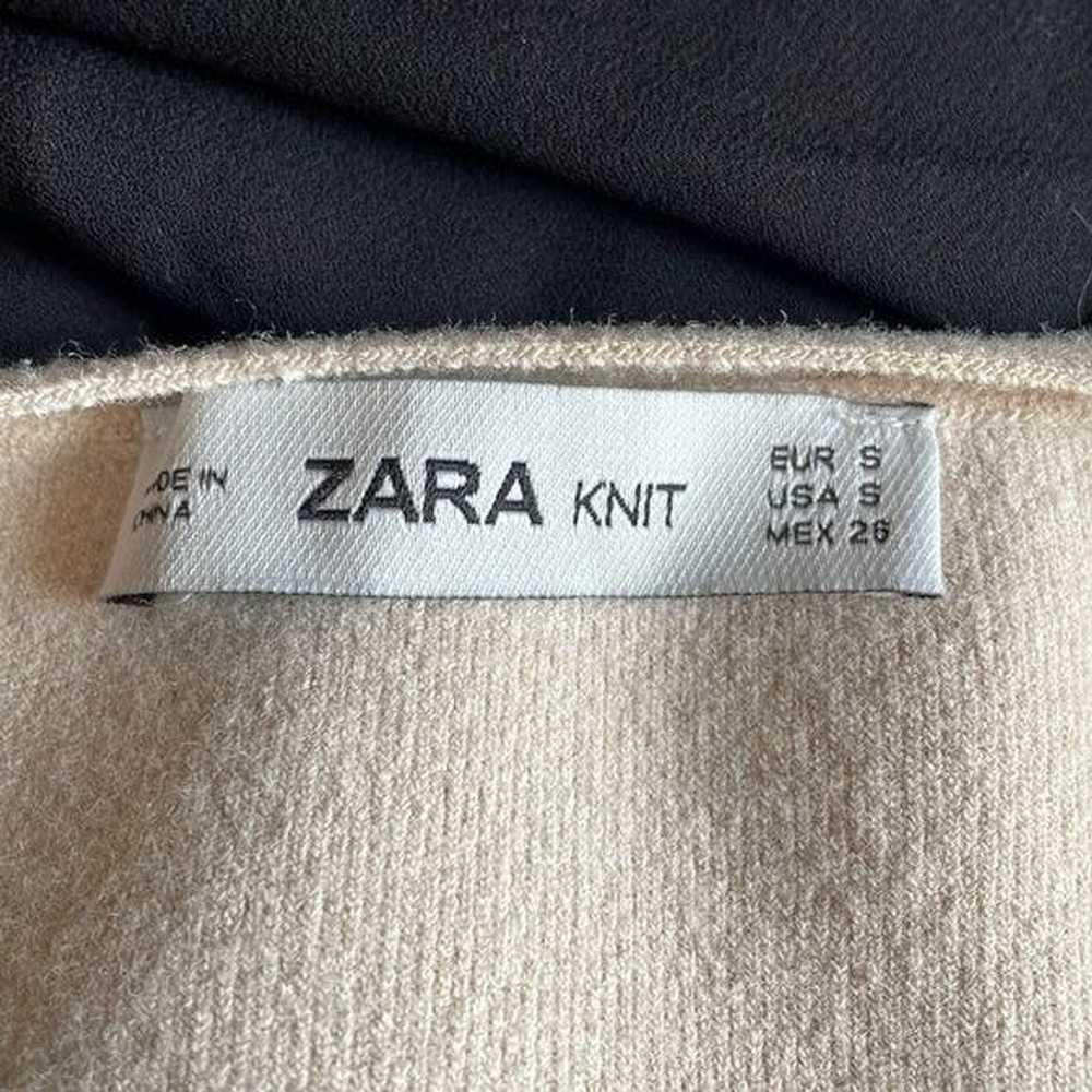 Zara Zara Knit Balloon Sleeve Sweater - image 6