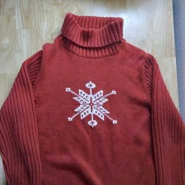 90s Ralph Lauren Reindeer Snowflake Winter Sweater Large - The Captains  Vintage