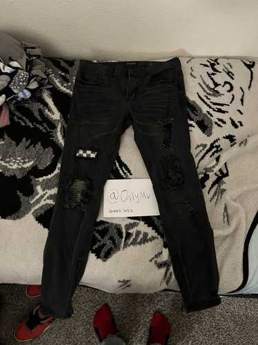 Pacsun Pacsun Black destroyed rocker skinny jeans… - image 1