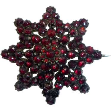 Antique Garnet Pin