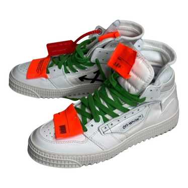 Off-White Leather trainers - image 1