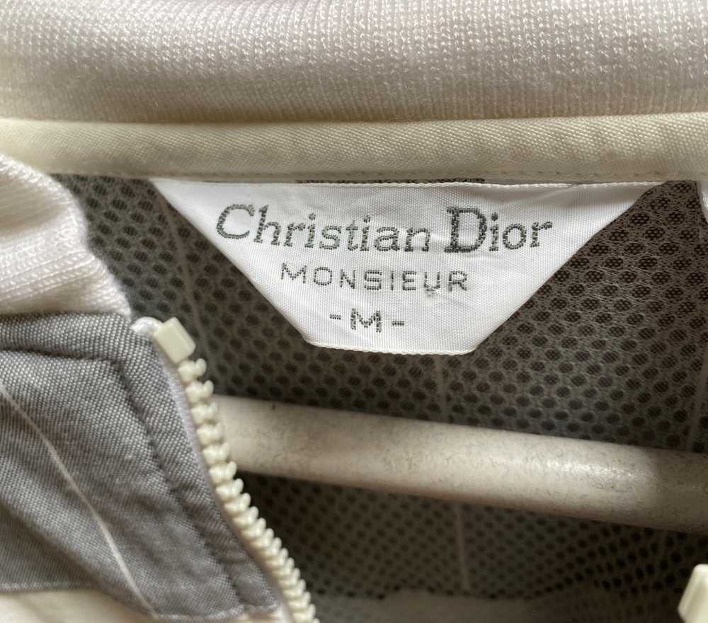 vintage Dior grey bomber jacket / 80s Christian D… - image 6