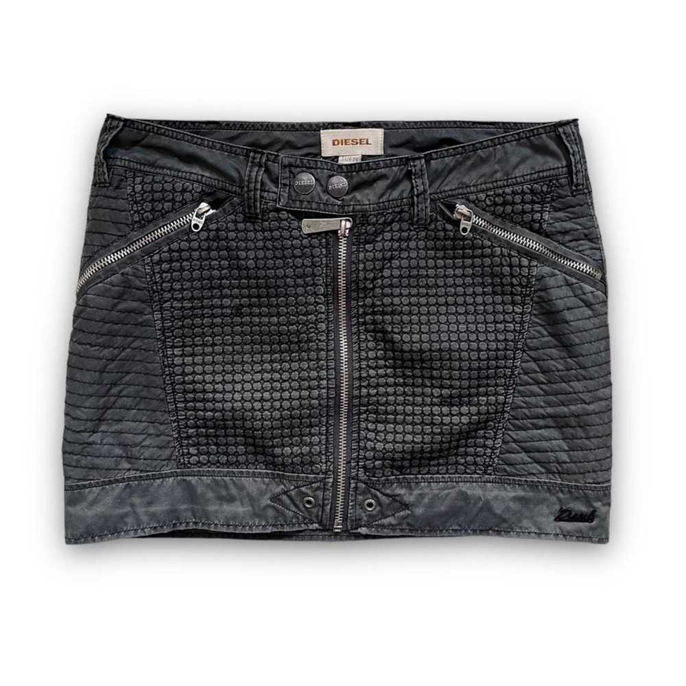 Diesel × Vintage Diesel grey mini skirt - image 1