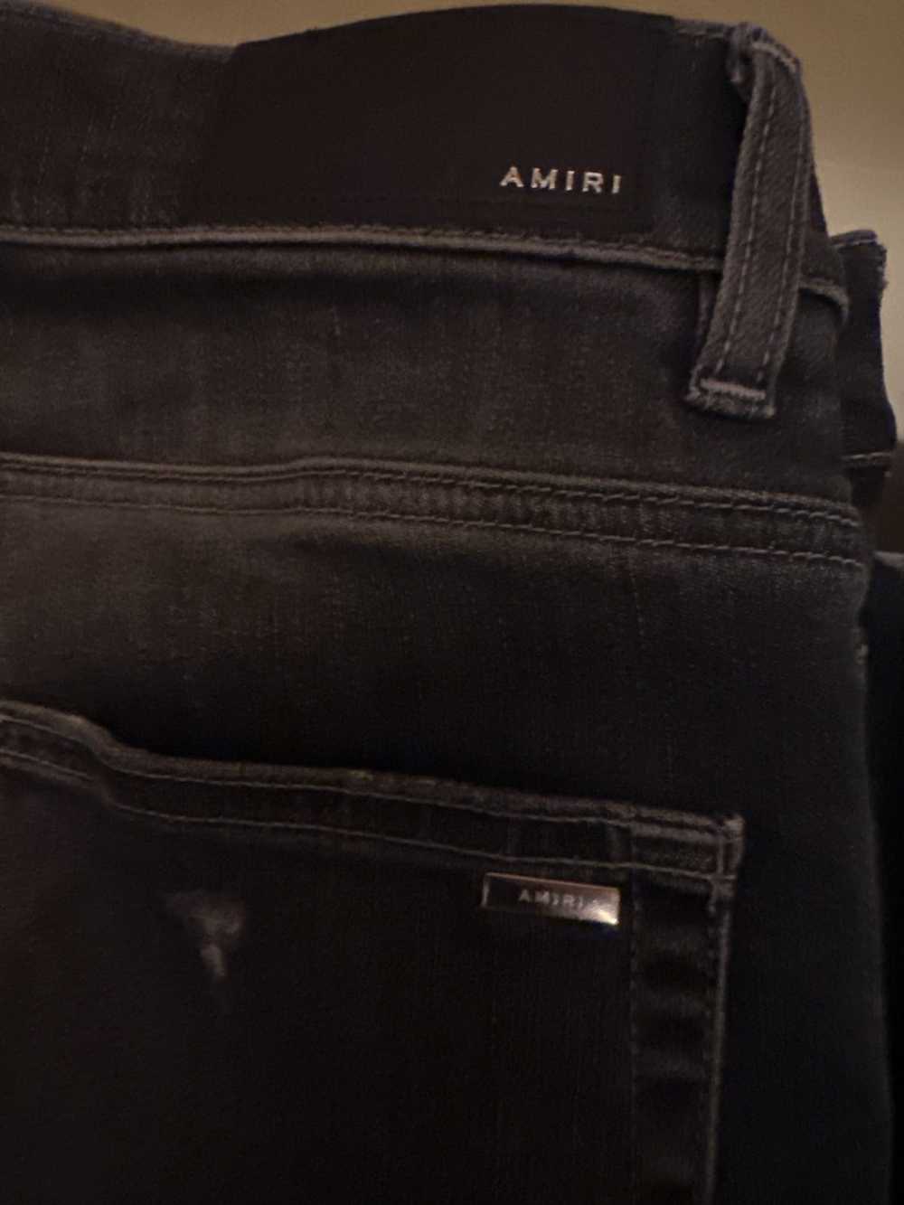 Amiri Amiri Shotgun Distressed Skinny Jeans - image 11