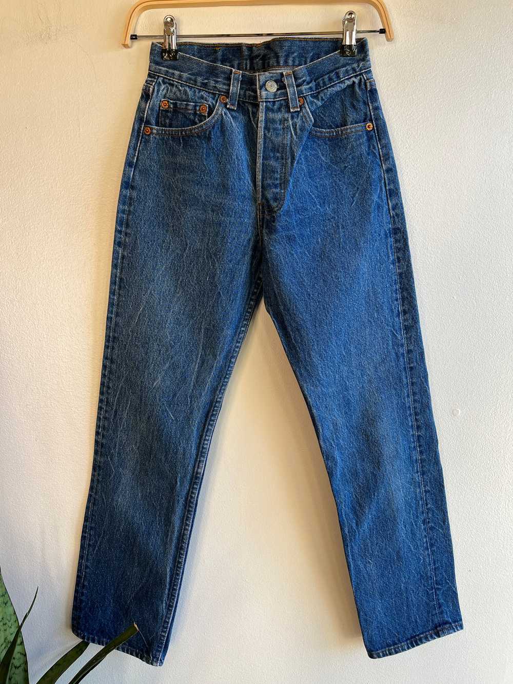 Vintage 1980’s Levi’s 501 Denim Jeans - image 1