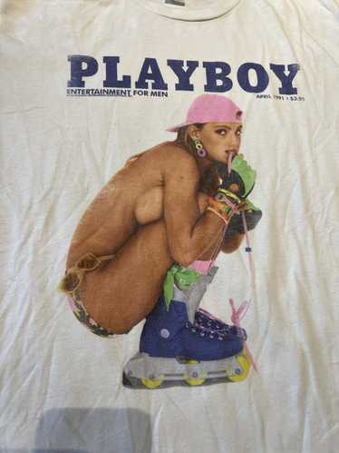 Streetwear 1991 issue of playboy magazine model ju