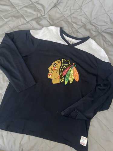 Mitchell & Ness Chicago Blackhawks T-Shirt Chris Chelios 2XL