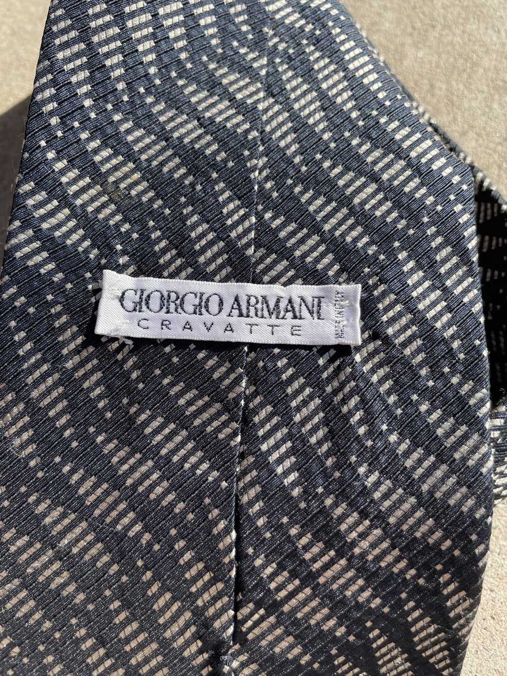 Giorgio Armani Giorgio Armani cravatte silk neck … - image 4