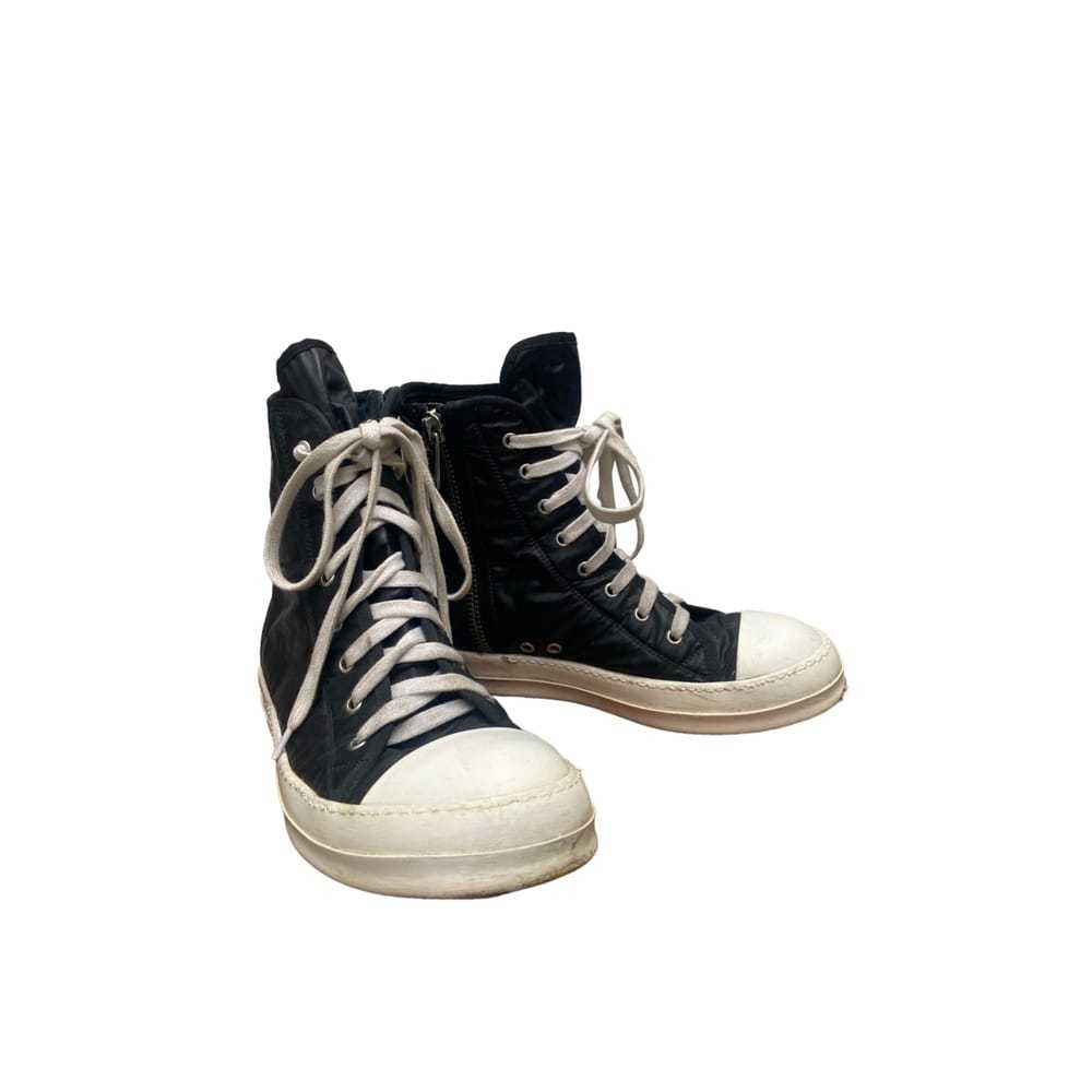 Rick Owens Leather high trainers - image 2