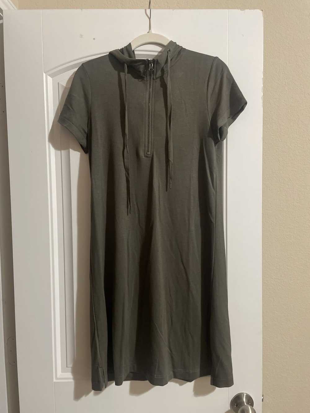 Other Dark green hoodie dress - image 1