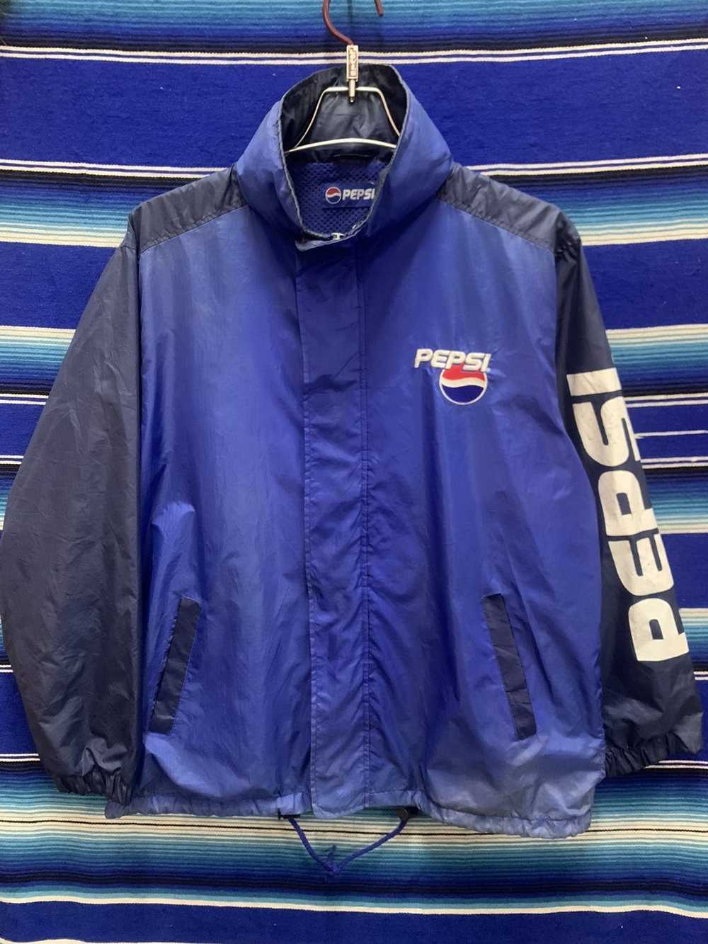 Pepsi × Vintage × Windbreaker 🔥RARE🔥Vintage 90s PEP… - Gem