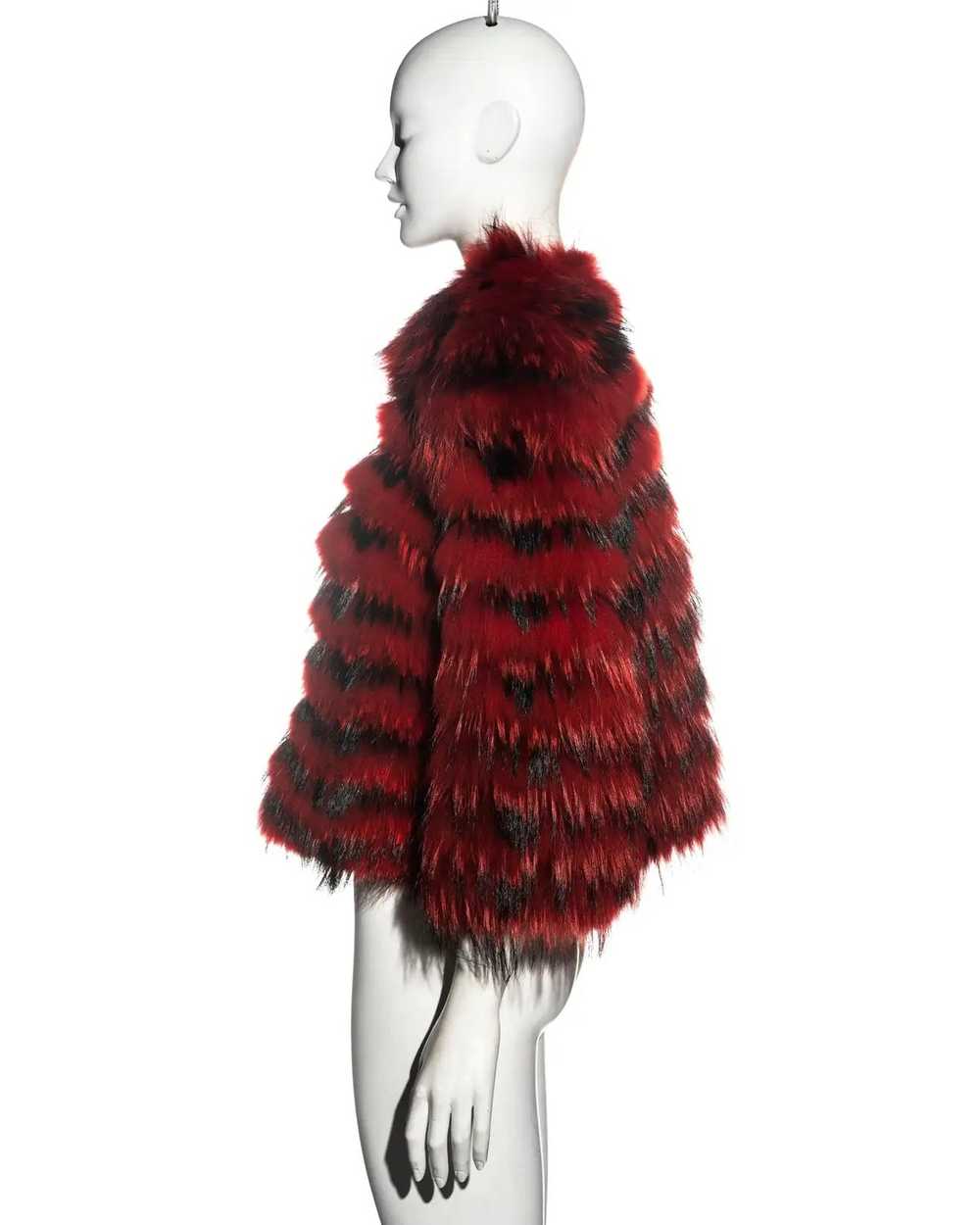 Dolce & Gabbana Vintage Dolce & Gabbana Red Fox F… - image 3