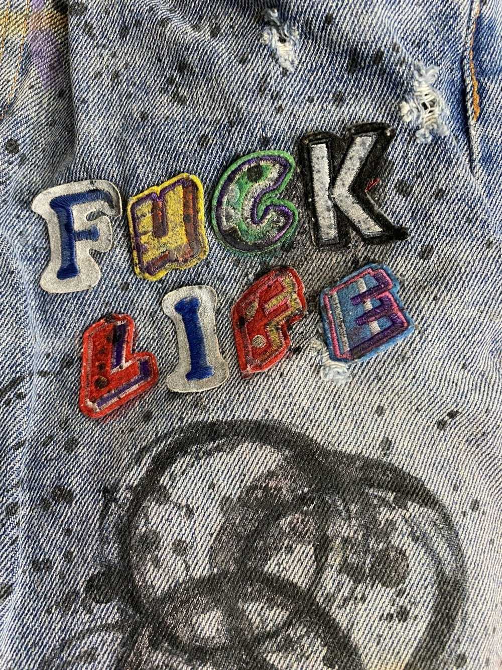 Custom Cages & Caskets AFYF “FUCK LIFE” Cut Off L… - image 6