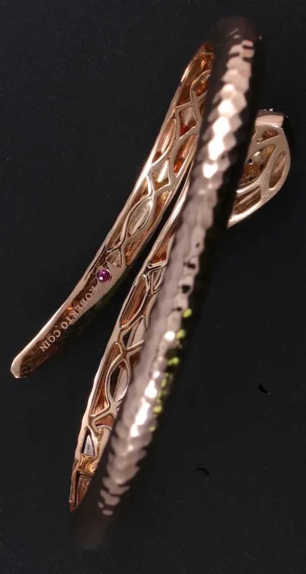 Roberto Coin 18K Rose Gold & 1 Ct. Champagne Diam… - image 6