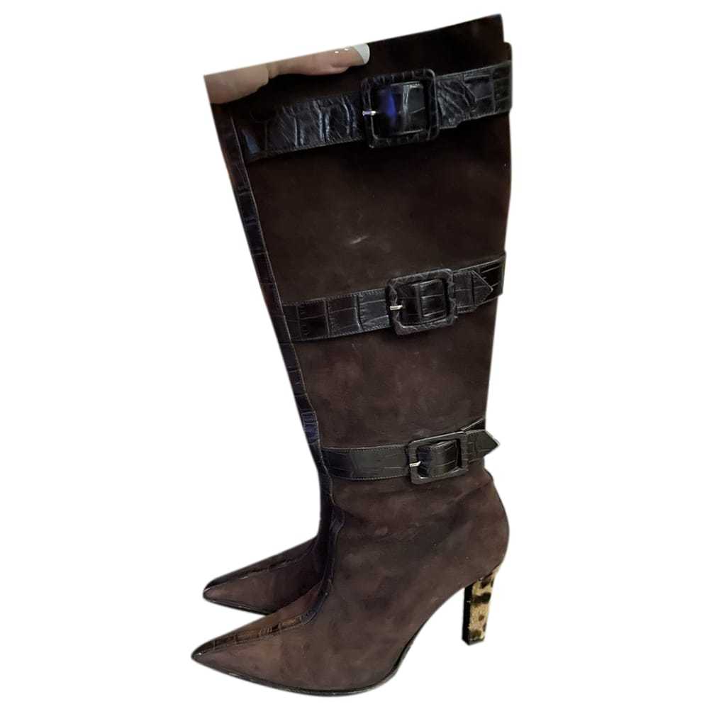 Valentino Garavani VLogo leather boots - image 1