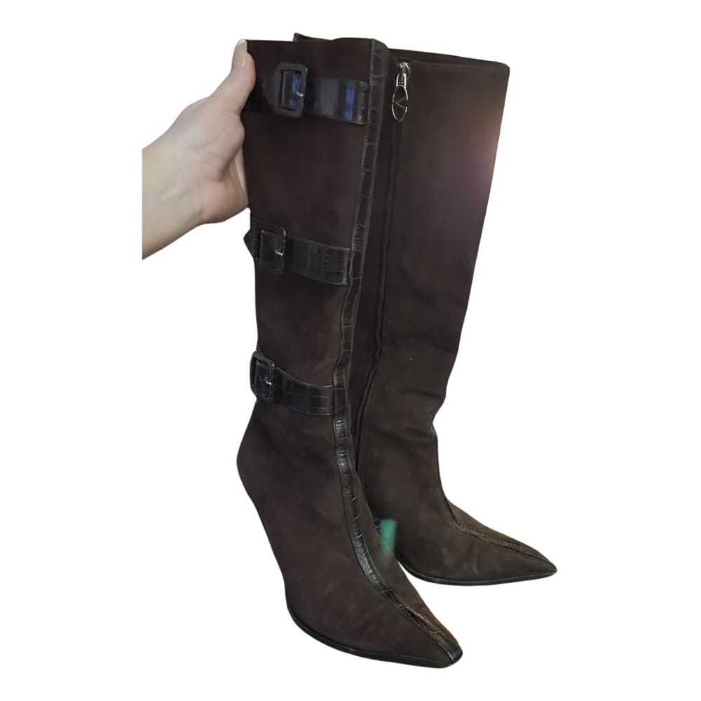Valentino Garavani VLogo leather boots - image 2