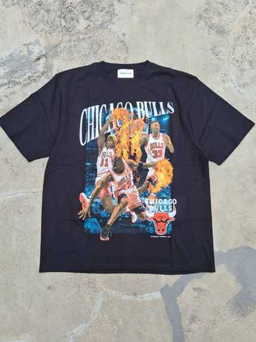 bulls, Shirts, Michael Jordan 23 Stitched Chicago Bulls 99798 Classics  Jersey Black Gold