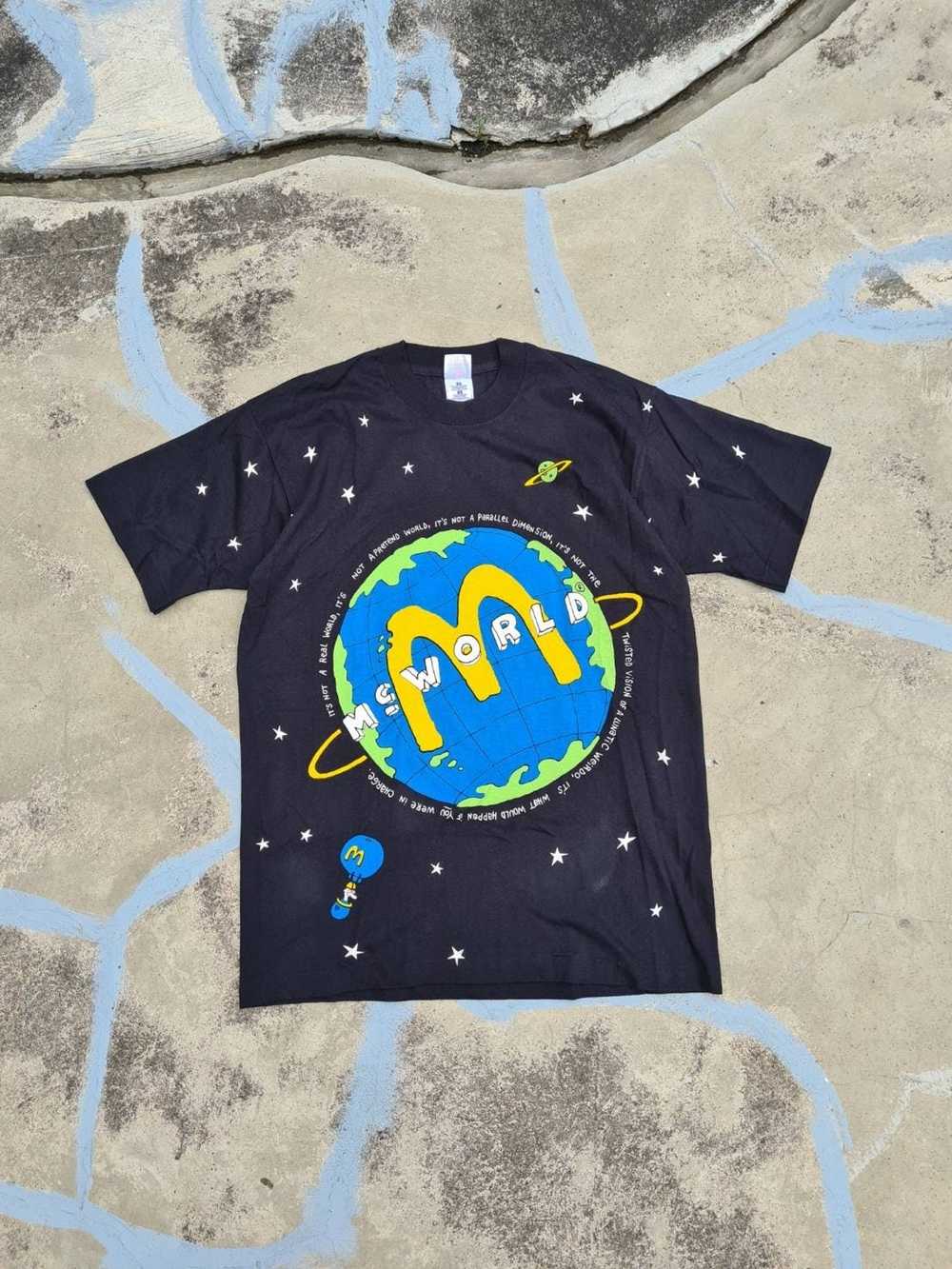 Vintage Vintage McDonald McWorld Promo 90s Tee Sh… - image 2