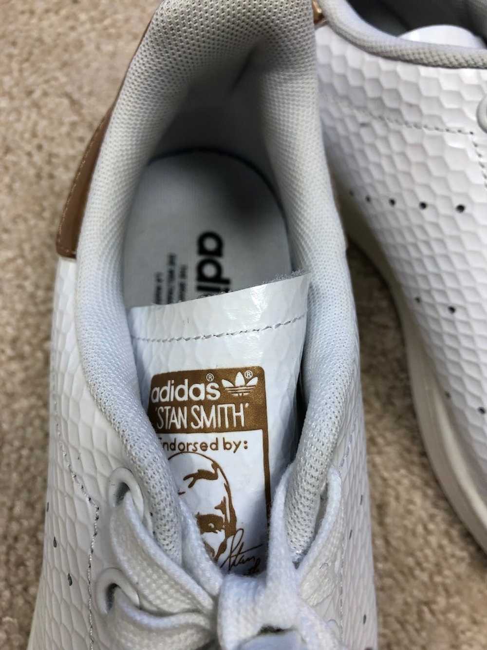 Adidas Stan Smith Lux Snakeskin and Gold - image 8