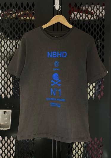 Neighborhood NBHD Tokyo Black/Blue Graphic Tee