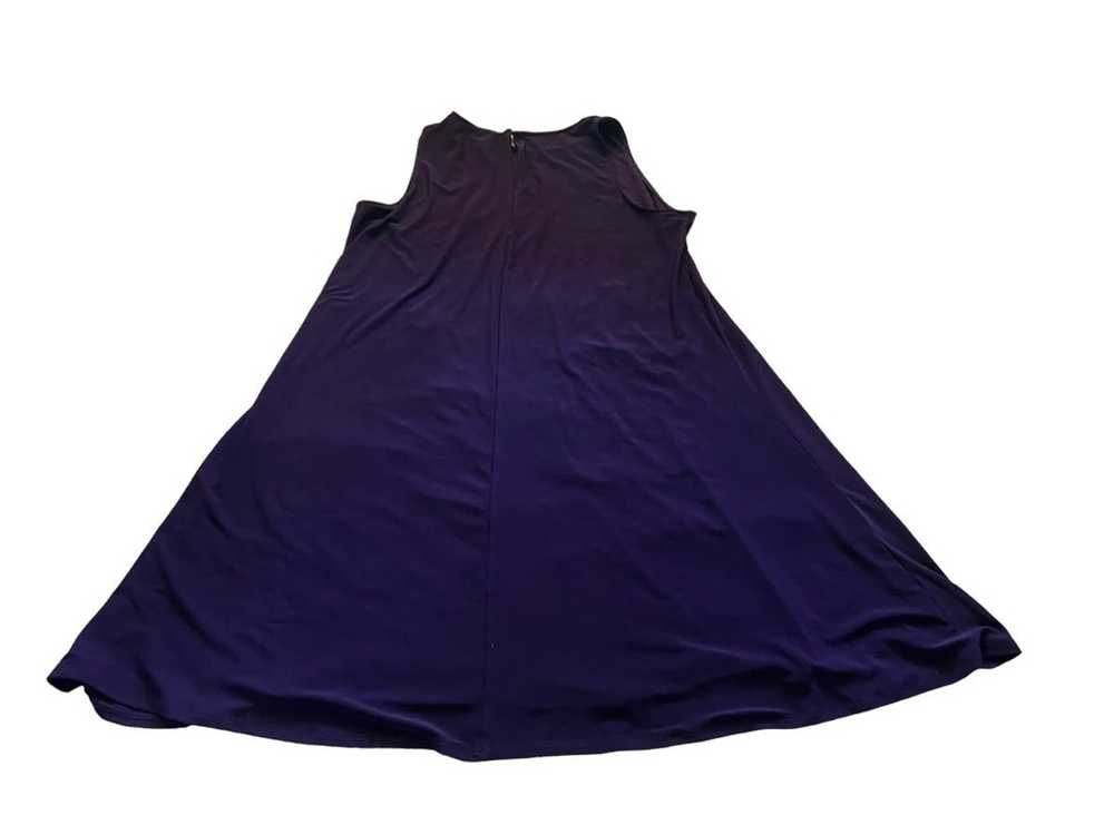 Anne Klein Anne Klein Purple Dress Womens 14 D11 - image 4