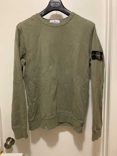 Stone Island Stone Island Olive Pullover Sweatshir