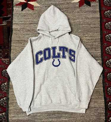 NFL × Tultex × Vintage 90s INDIANAPOLIS COLTS TUL… - image 1