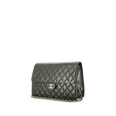 Chanel Vintage handbag in black quilted leather C… - image 1