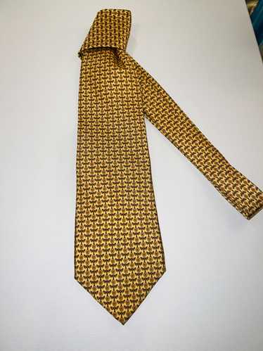 Salvatore Ferragamo Salvatore Ferragamo Yellow Tie