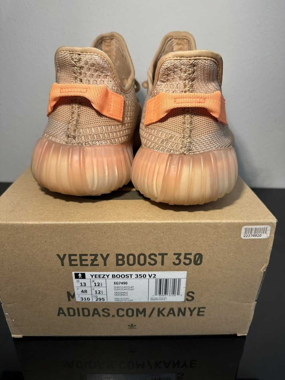 Adidas Yeezy boost 350 clay size 13 - image 2