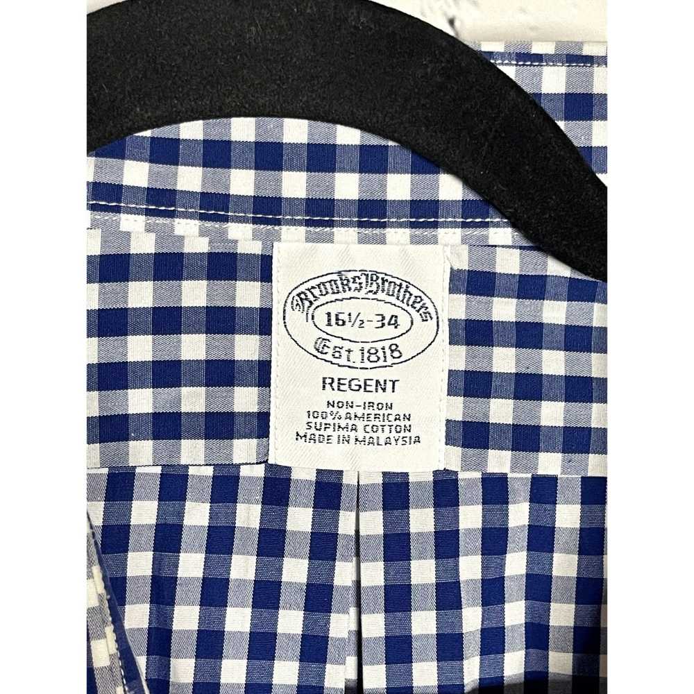 Brooks Brothers BROOKS BROTHERS MENS SMALL GINGHA… - image 2