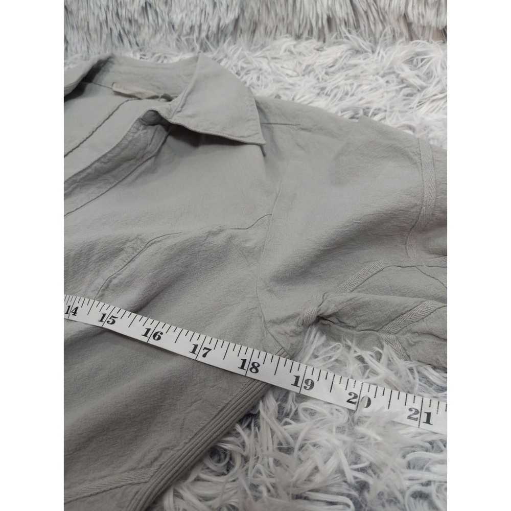 Softs Soft Surroundings Blouse Womans XS Gray Col… - image 3