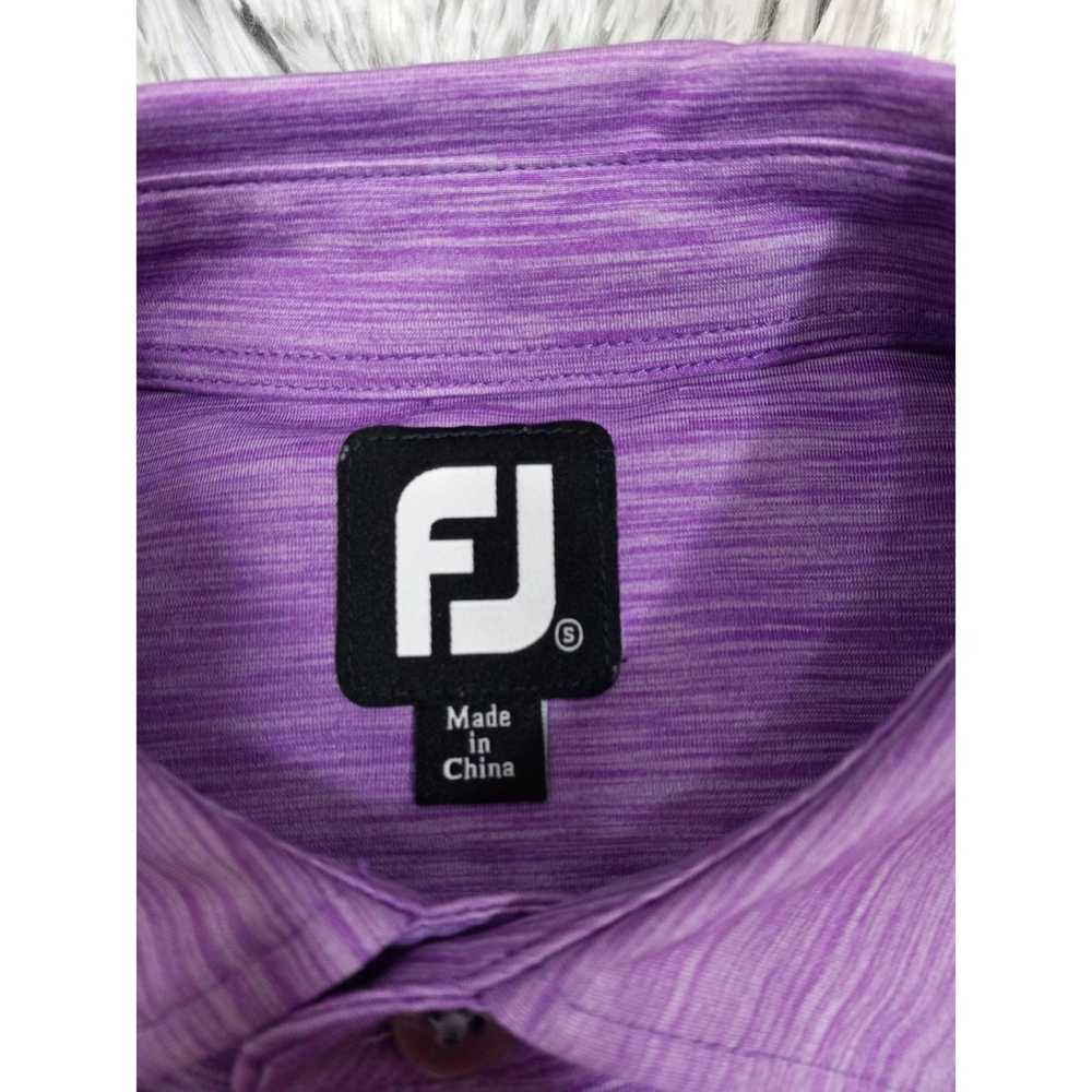 Foot Joy Foot Joy FJ Polo Shirt Mens Small Purple… - image 7