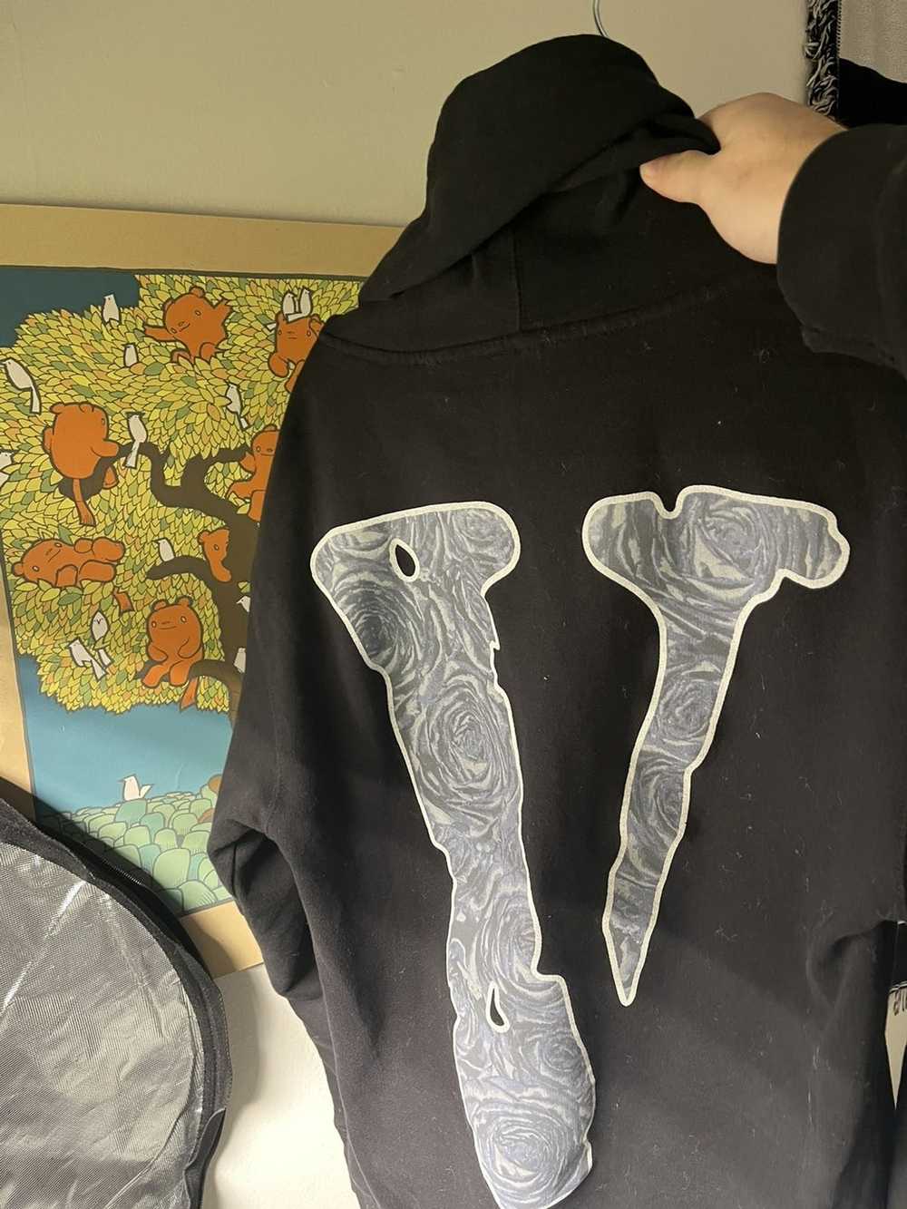 Vlone V lone the woo pop smoke hoodie - image 6