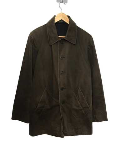 Agnes B. Agnis Homme Paris Dark Brown Jacket - image 1