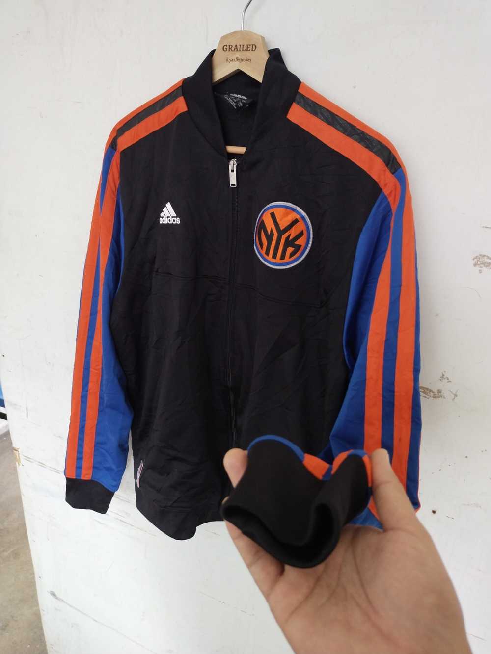 Adidas × Vintage VTG Adidas New York Sweater Jack… - image 3