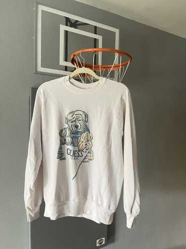 Guess Vintage 80’s Guess USA Dogs Crewneck