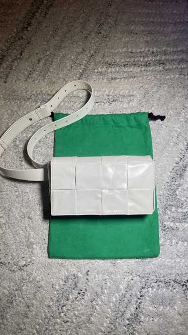 Bottega Veneta Cassette Belt Bag White