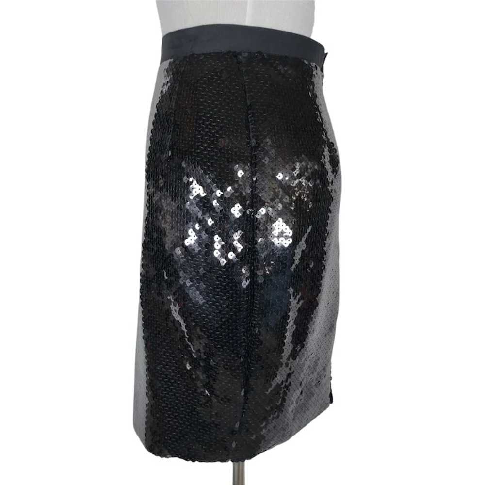 Disco Sequin Pencil Skirt XS - image 2