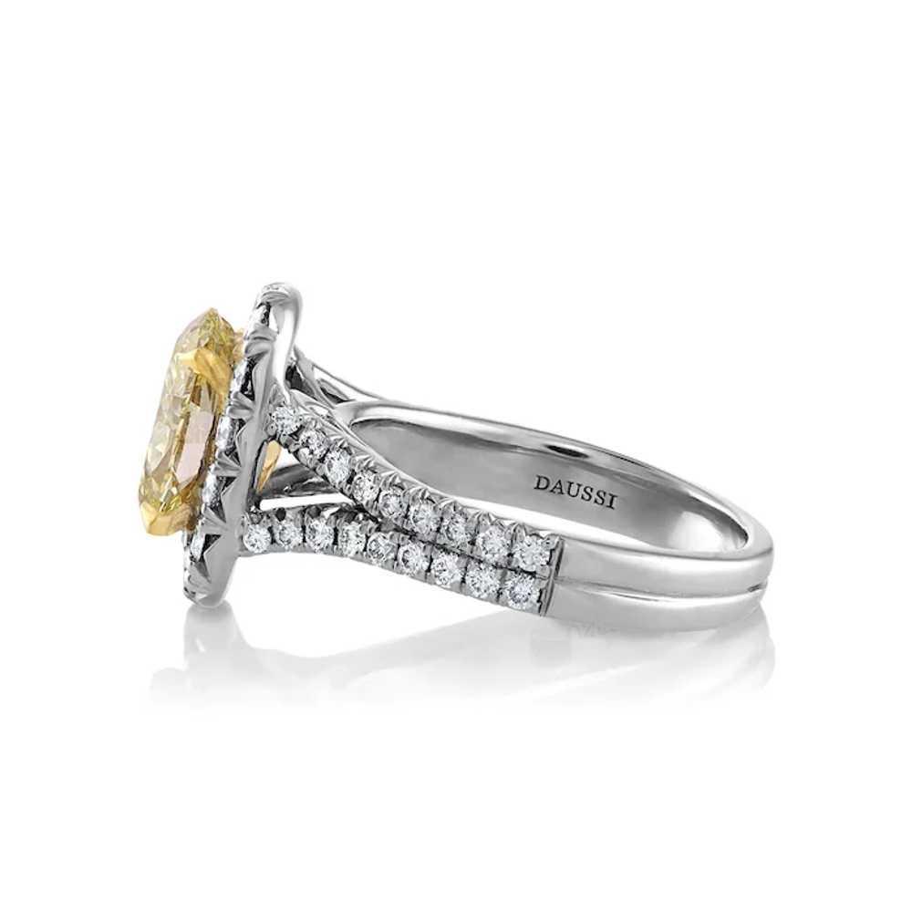 Estate “Canary” GIA 3.23ct Natural Fancy YELLOW V… - image 4