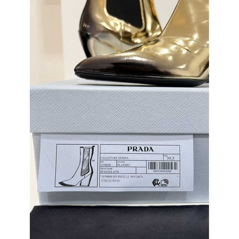 Prada Patent leather ankle boots - image 2