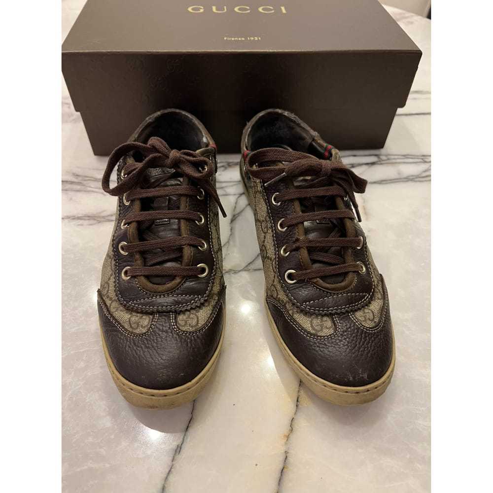 Gucci Vegan leather trainers - image 3