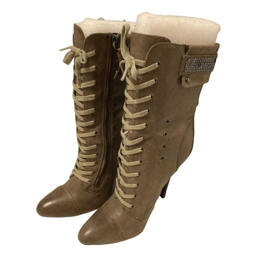 Guess Leather buckled boots - image 1