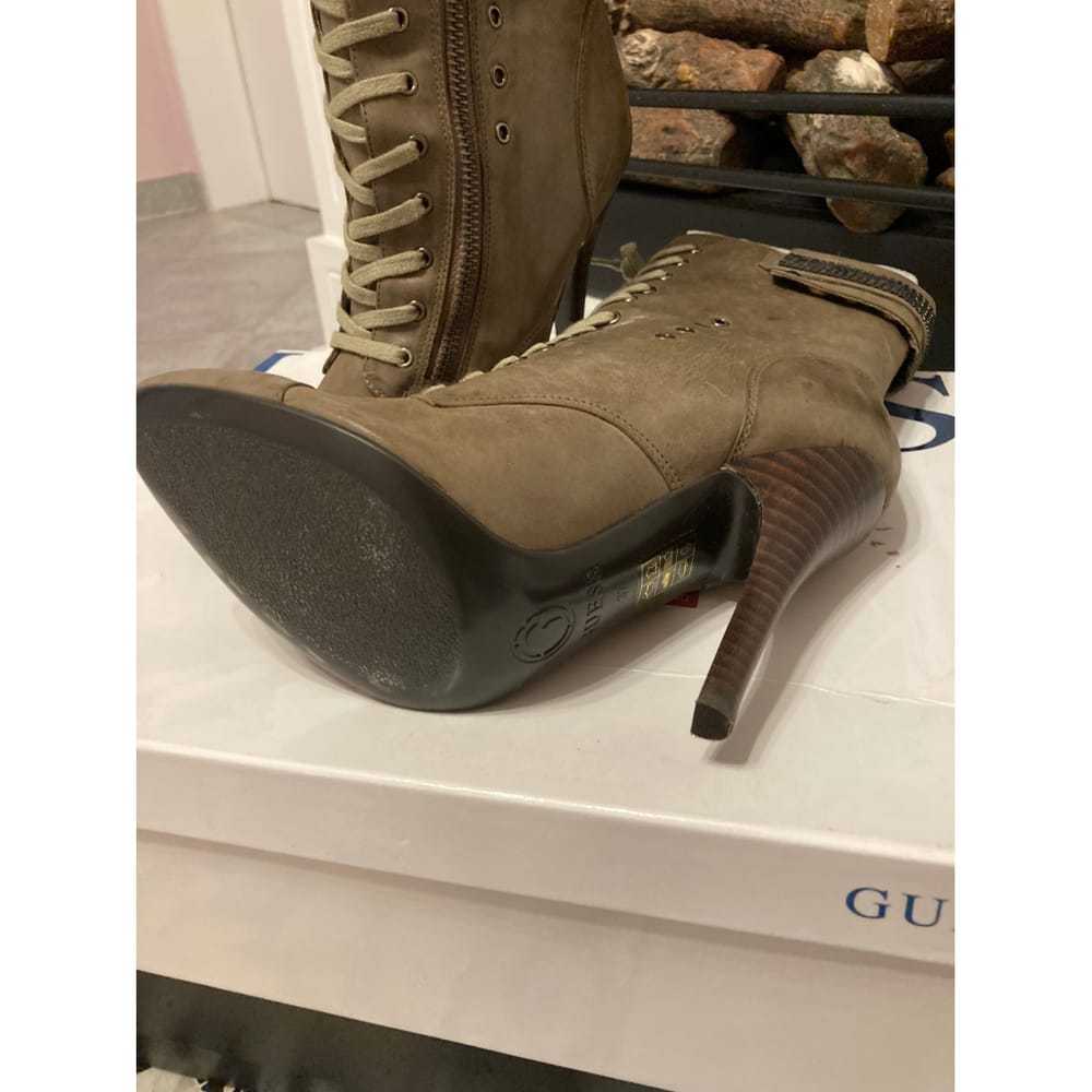 Guess Leather buckled boots - image 3