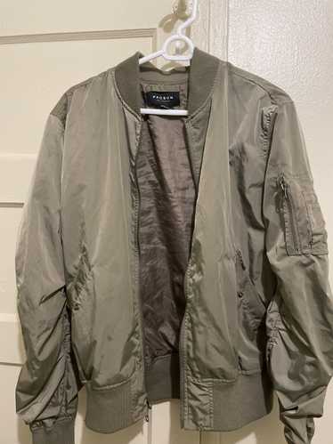 Pacsun Mens Olive Green Bomber