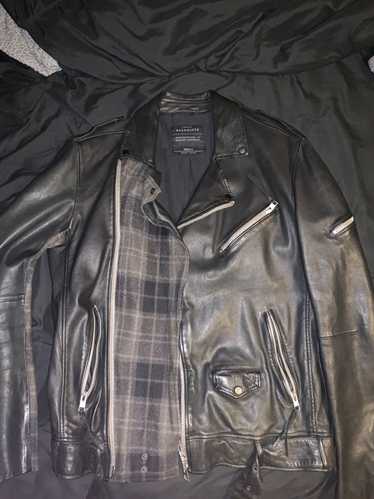 Allsaints Allsaints Black Leather Jacket