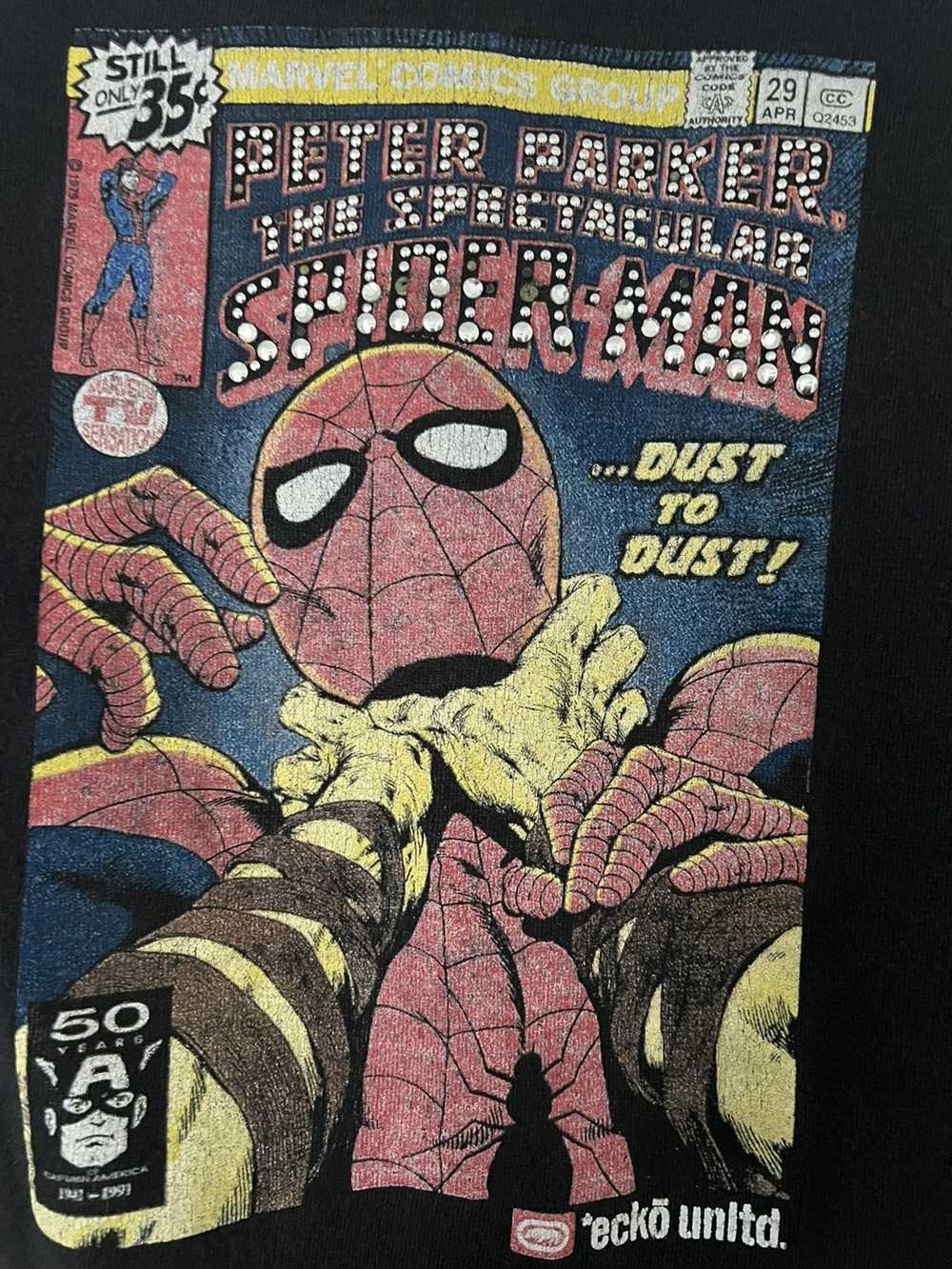 Marvel Comics × Vintage Spiderman x Echo 1998 t s… - image 4